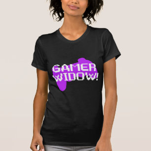T-shirt Veuve de Gamer