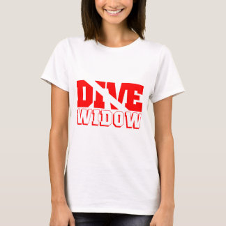 T-shirt Veuve de plongée à l'air