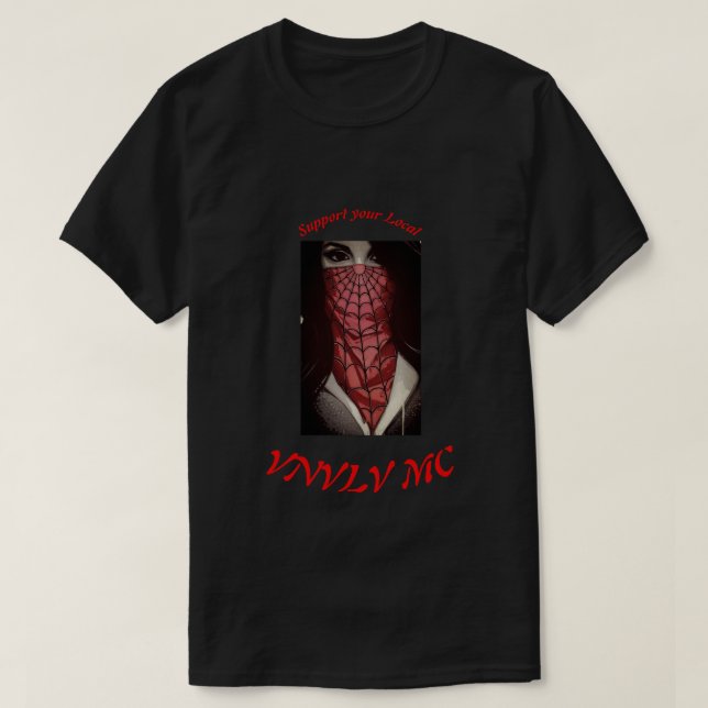 T-SHIRT VEUVE NOIRE (Design devant)