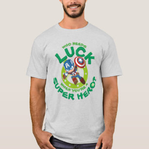 T-shirt Veuve noire "Qui a besoin de chance"