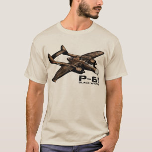 T-shirt Veuve P-61 noire