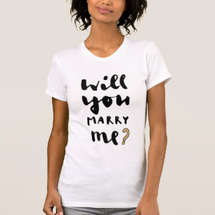 T-shirt Veux-tu m'épouser