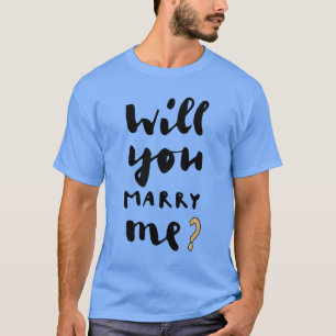 T-shirt Veux-tu m'épouser