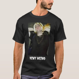 T-shirt Vewy Weiwd JD - Noir