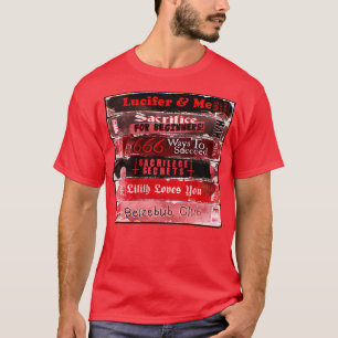 T-shirt VHS satanique