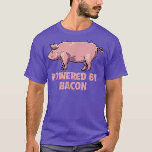 T-shirt Viande de porc petit déjeuner BBQ Bacon - Propulsé