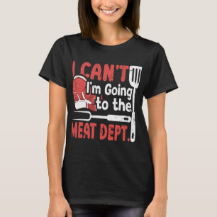 T-shirt Viande Fumer Barbecue Grillade Lover Barbecue Gril