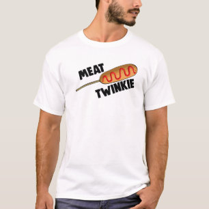 T-shirt Viande Twinkie Corn Chien Chien Chien Chien Chien