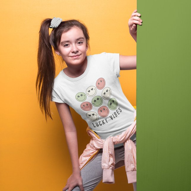 T-shirt Vibe Lucky de St Patrick (Créateur téléchargé)