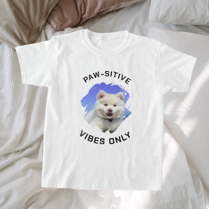 T-shirt Vibes à mâchoires seulement chien photo fille