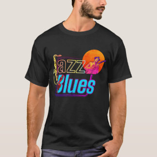 T-shirt Vibes colorées Jazz & Blues