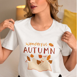 T-shirt Vibes d'automne