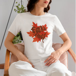 T-shirt Vibes d'automne