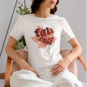 T-shirt Vibes d'automne