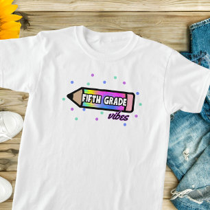 T-shirt Vibes de cinquième année