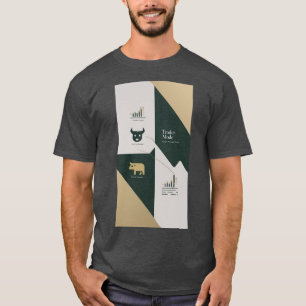 T-shirt Vibes de commerçants - Bougies, café et chaos