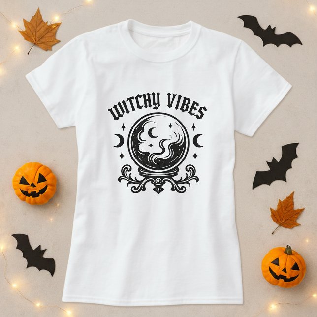 T-shirt Vibes de cuisine Halloween mystique (Créateur téléchargé)
