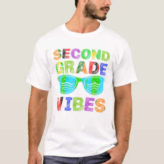 T-shirt Vibes de deuxième année Première journée