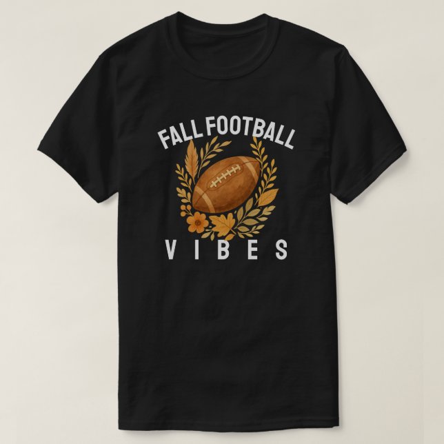 T-shirt Vibes de football (Design devant)