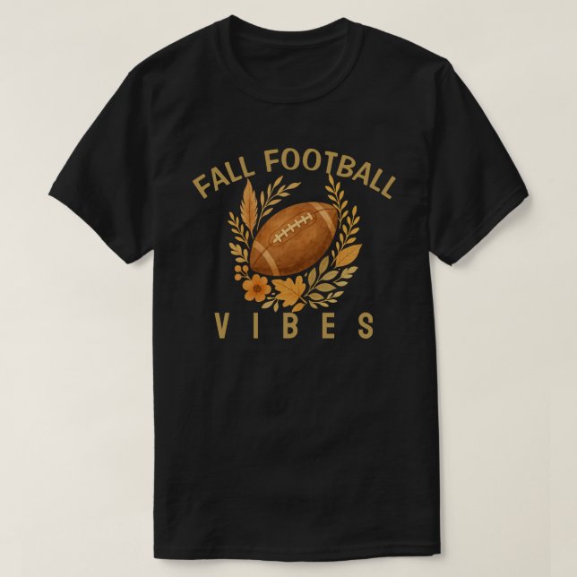 T-shirt Vibes de football (Design devant)