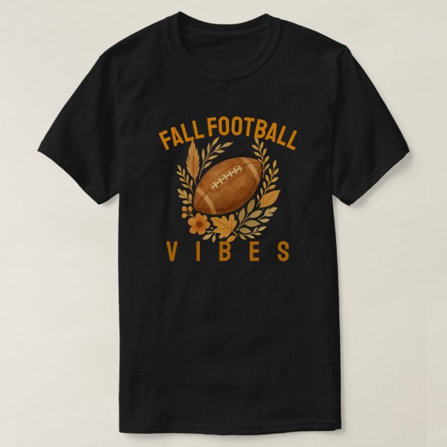 T-shirt Vibes de football (Design devant)