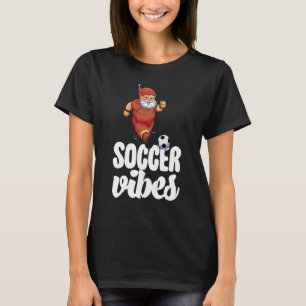 T-shirt Vibes De Football Gnome Jeu De Football Fête Femme
