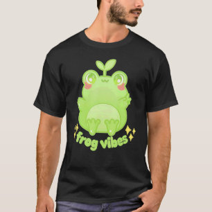 T-shirt Vibes de grenouilles à croisement
