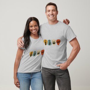 T-shirt Vibes de musique vintage – Sélections de médiators