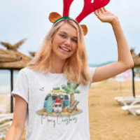 Vibes de Noël Tropical Beach Gnome