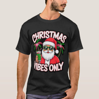 T-shirt Vibes de Noël uniquement