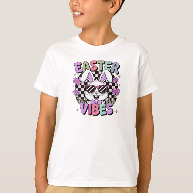T-shirt Vibes de Pâques Enfants (Devant)