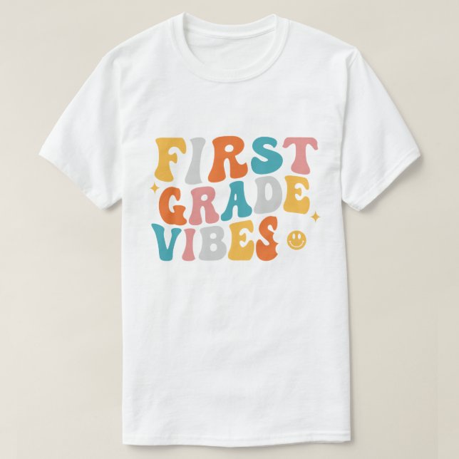 T-shirt Vibes de première année (Design devant)
