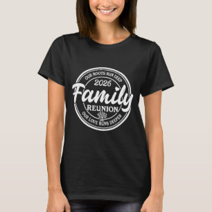 T-shirt Vibes de retrouvailles familiales racines profonde