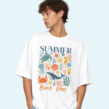 Vibes de vacances d'été tropical vintage de plage