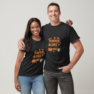 T-shirt Vibes d'épice citrouille Chemise - Cosy Fall Coffe