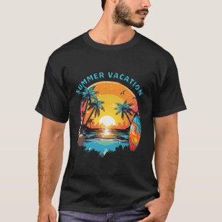 T-shirt Vibes des Vacances d'Été