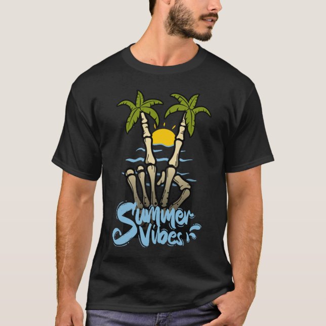 T-shirt vibes d'été (Devant)
