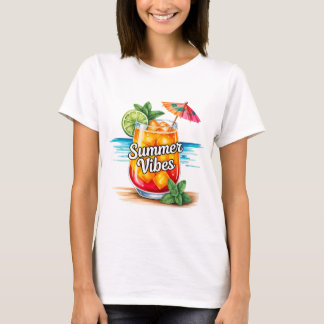 T-shirt Vibes d'été