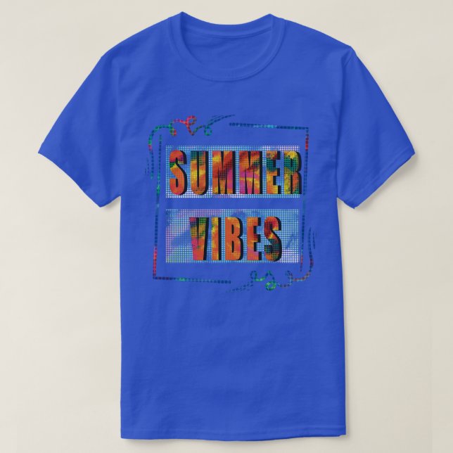 T-shirt Vibes d'été 2 (Design devant)