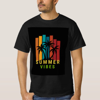 T-shirt Vibes d'été - Chill in Style
