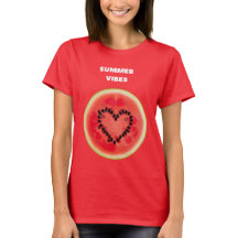 Vibes d'été douces - Coeur de pastèque