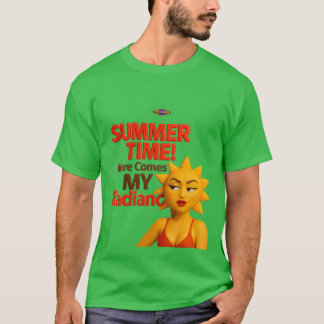 T-shirt Vibes d'été : Rayonner votre éclat !