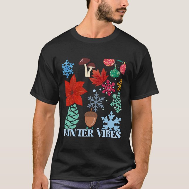 T-shirt vibes d'hiver (Devant)