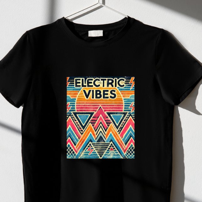 T-SHIRT VIBES ÉLECTRIQUES (Créateur téléchargé)