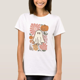 T-shirt Vibes fantômes florales