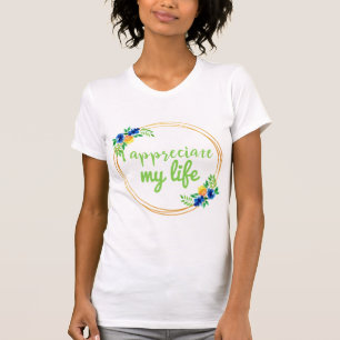 T-shirt vibes positives citations pour la vie et le travai