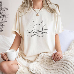 T-shirt Vibes Positives Soleil Été
