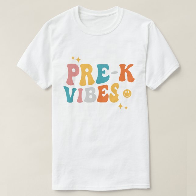 T-shirt Vibes pré-K (Design devant)