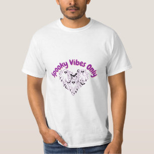 T-shirt Vibes Sombres Uniquement – Joli Design Halloween 2