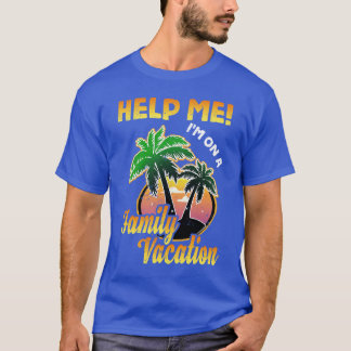 T-shirt Vibes tropicales Palm Trees Amusant Vacances en fa